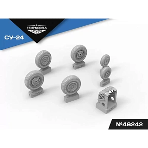 Дополнения из смолы 1/48 Колеса шасси СУ-24 (Temp Models)
