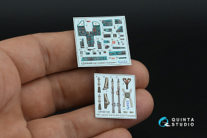 3D Декаль интерьера кабины МиГ-23М/МиГ-23МФ (Trumpeter)