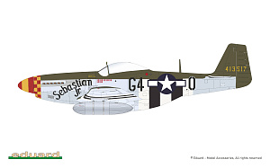 Декаль 1/72 P-51D-5 '357th FG' (EDU)