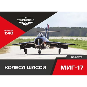 Дополнения из смолы 1/48 Колеса шасси МиГ-17 (Temp Models)