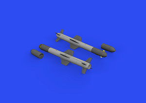 Дополнения из смолы 1/48 Ракеты  AGM-84D "Гарпун"