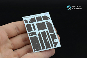 3D Декаль интерьера кабины Советский/Российский палубный тягач, модель 3913 (RFM) (с 3D-печатными де