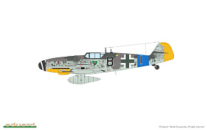 Сборная модель 1/72 Messerschmitt Bf-109G-6  ProfiPACK edition (Eduard kits)