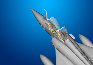 Сборная модель 1/72 Dassault-Mirage 2000B (Modelsvit)