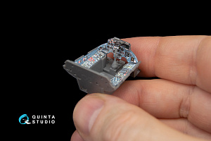 3D Декаль интерьера кабины Су-27УБ (для модели GWH)