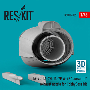 Дополнения из смолы 1/48 LTV TA-7C, TA-7H, TA-7P, A-7K "Corsair II" exhaust nozzle (ResKit)
