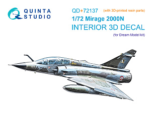 3D Декаль интерьера кабины Mirage 2000N (Dream Model) (с 3D-печатными деталями)