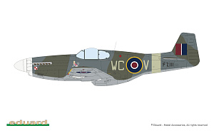 Сборная модель 1/48 North-American P-51B/C Mustang with dorsal fin The ProfiPACK (Eduard kits)