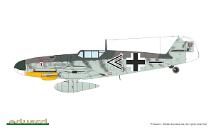 Сборная модель 1/72 Messerschmitt Bf-109G-6 The Weekend edition (Eduard kits)