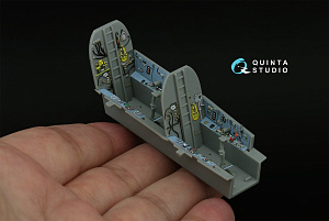 3D Декаль интерьера кабины Су-17УМ3 (Hobby Boss) (Малая версия) (с 3D-печатными деталями)