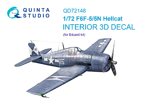 3D Декаль интерьера кабины F6F-5 Hellcat (Eduard)