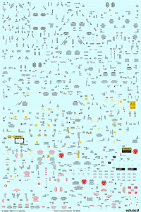 Декаль 1/48 McDonnell F-4 Phantom stencils 