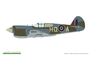 Сборная модель 1/48 Curtiss KITTYHAWK DUAL COMBO Mk.Ia (P-40E)/Mk.IV(P-40N) (LIMITED!) (Eduard kits)