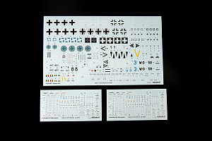 Сборная модель 1/72 Messerschmitt Bf-109G GUSTAV pt. 2 DUAL COMBO (Eduard kits)