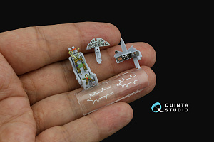 3D Декаль интерьера кабины Blackburn Buccanneer S.2B Early (Airfix)