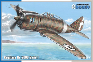 Сборная модель 1/48 Reggiane Re 2000 Serie I (3x camo) (Special Hobby)
