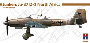 Сборная модель 1/72 Junkers Ju-87D-1 'Stuka' North Africa (Hobby 2000)