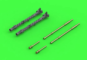 Дополнения из латуни 1/35 MG-34 7,92mm gun barrels w/drilled cooling