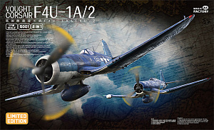 Сборная модель 1/48 Vought F4U-1A/2 Corsair Dual Combo 2 kits in the box (Magic Factory)