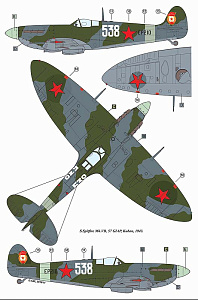 Декаль 1/48 Supermarine Spitfire Mk.VB/PR Mk.IV Lend-Lease Supermarine Spitfire (AML)