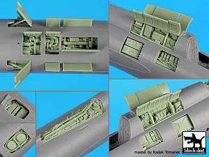Дополнения из смолы 1/48 Су-17/Су-22 Большой набор (designed to be used with Hobby Boss kits) 