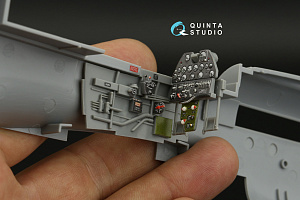 3D Декаль интерьера кабины P-40E/K (Hasegawa)