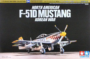 Сборная модель 1/72 F-51D Mustang (Tamiya)