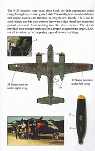 Декаль 1/48 Douglas A-26B Invader (2) (Bombshell)
