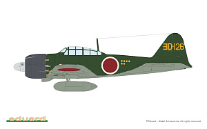 Сборная модель 1/48 Mitsubishi A6M5 Zero Type 52a ProfiPACK (Eduard kits)