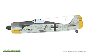 Сборная модель 1/48 Focke-Wulf Fw-190A-3 The Weekend edition (Eduard kits)