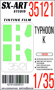 Тонировочная пленка 1/35 Typhoon-K (Takom)