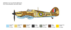 Сборная модель 1/48 Hawker Hurricane MK.IIC (Italeri)