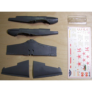 Сборная модель (смола) 1/48 Советский истребитель Як-9У (Scale Bureau)
