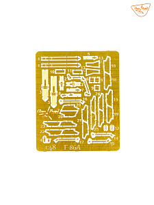 Сборная модель 1/48 F-86A in Korea early variants (3x camo) (Clear Prop)