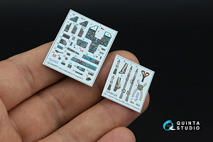 3D Декаль интерьера кабины МиГ-23МЛ/МиГ-23МЛД (Trumpeter)