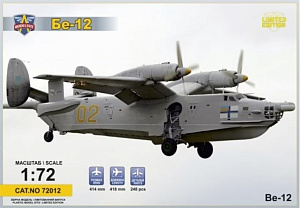 Сборная модель 1/72 Бериев Бе-12 «Чайка» (Modelsvit)