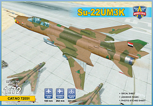 Сборная модель 1/72 Сухой Су-22 УМ3K (Export version) (Modelsvit)