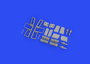 Дополнения из смолы 1/48 Оружейные отсеки Hawker Tempest Mk.II (для модели Eduard and Special Hobby)