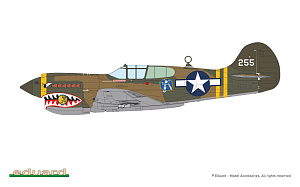 Сборная модель 1/48 Curtiss P-40K Warhawk DUAL COMBO (Eduard kits)