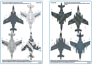 Декаль 1/32 Blackburn Buccaneers RAF and other operators (Kits-World)