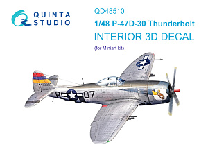 3D Декаль интерьера для P-47 D-30 (Miniart)