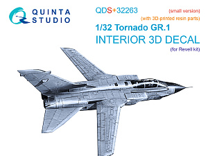 3D Декаль интерьера кабины Tornado GR.1 (Revell) (с 3D-печатными деталями) (малая версия)
