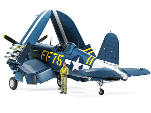 Сборная модель 1/32 Vought F4U-1D Corsair (Tamiya)