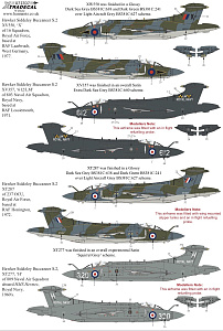 Декаль 1/72 Blackburn Buccaneer S.2 Collection Part.1 (10) (Xtradecal)