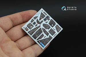 3D Декаль интерьера кабины Ми-35 (Trumpeter) (малая версия)