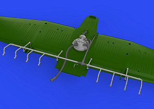 Дополнения из смолы 1/72 Разбрасывательные штанги самолёта Let Z-37A (Eduard kits)
