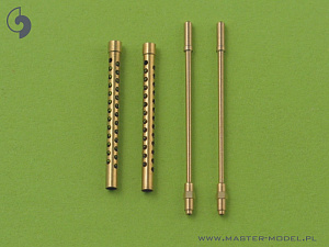Дополнения из латуни 1/32 Стволы Browning AN / M2 .30 калибра (7,62мм), стволы (2шт) 