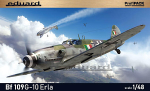 Сборная модель 1/48 Messerschmitt Bf-109G-10 Erla (Eduard kits)