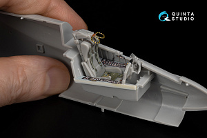 3D Декаль интерьера кабины F-8E Crusader (Hasegawa/Hobby 2000)