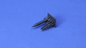 Дополнения из смолы 1/72 Ракета AGM-12B + lau34a - 2 шт. комплект (KepModels)